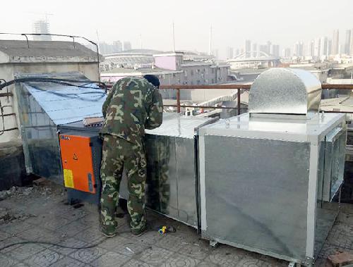商用厨房排烟设备安装